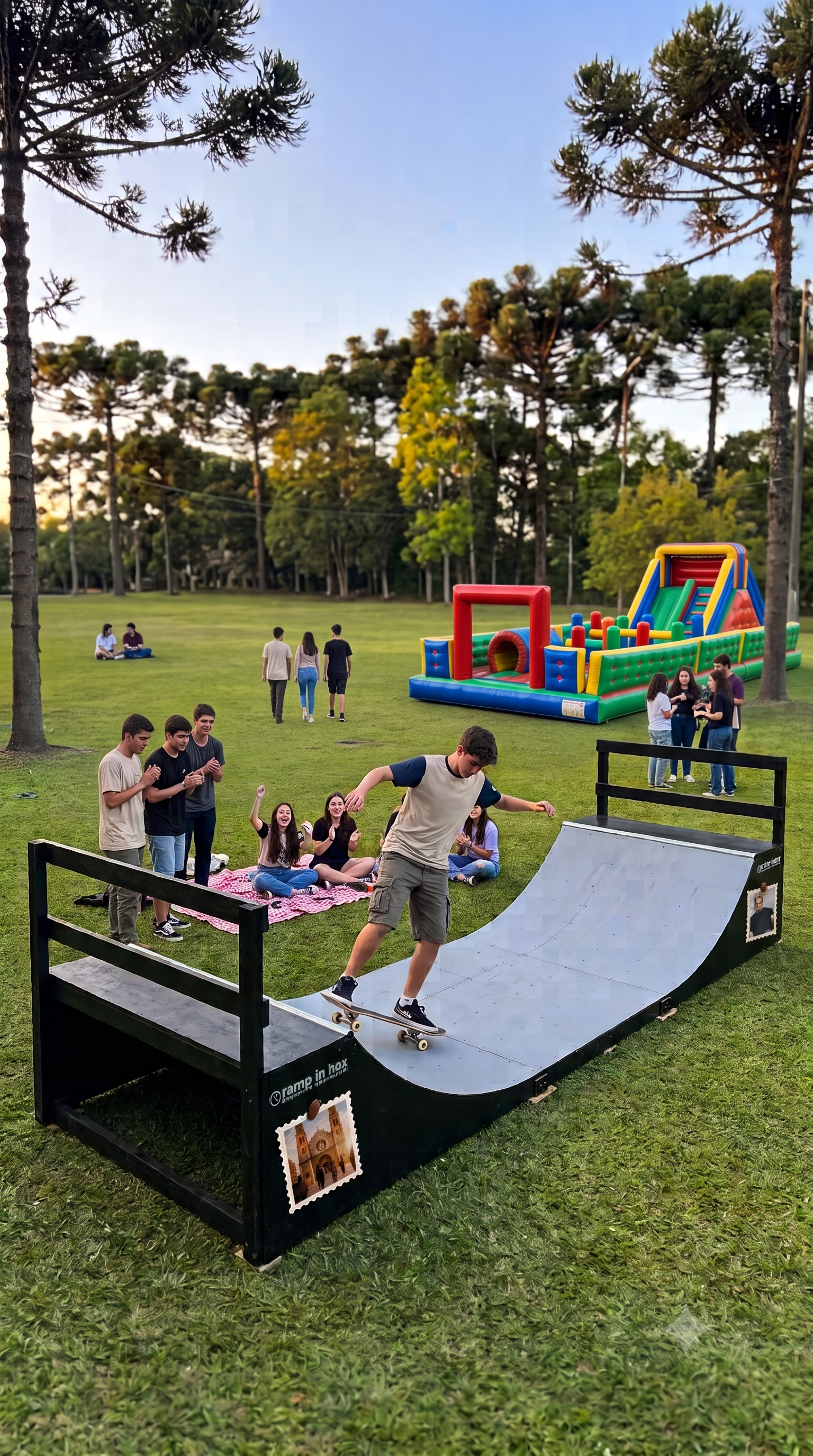 Mini Half de Skate